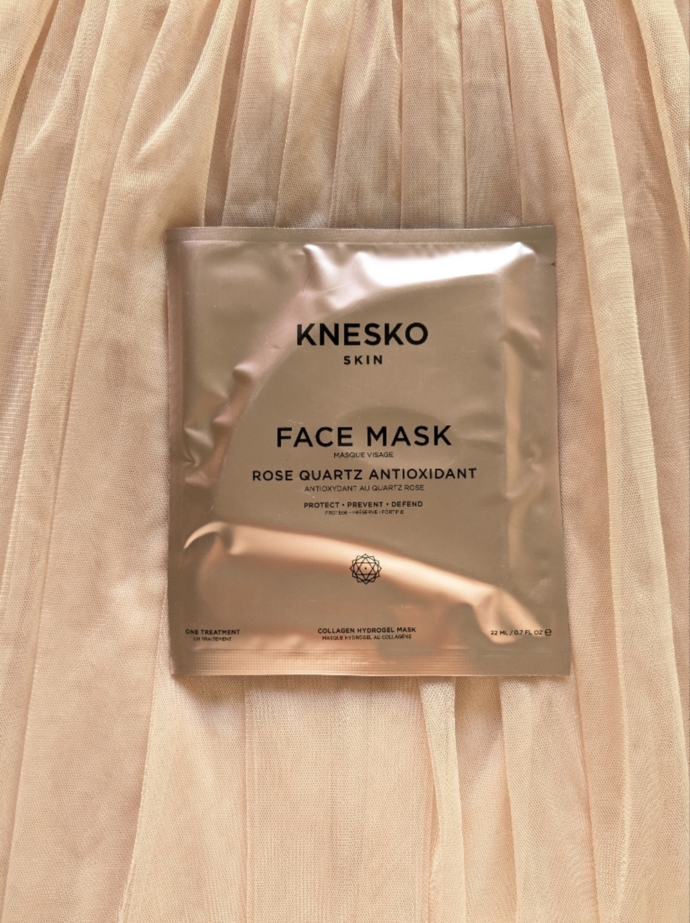 Knesko Skin Rose Quartz Antioxidant Collagen Face Mask